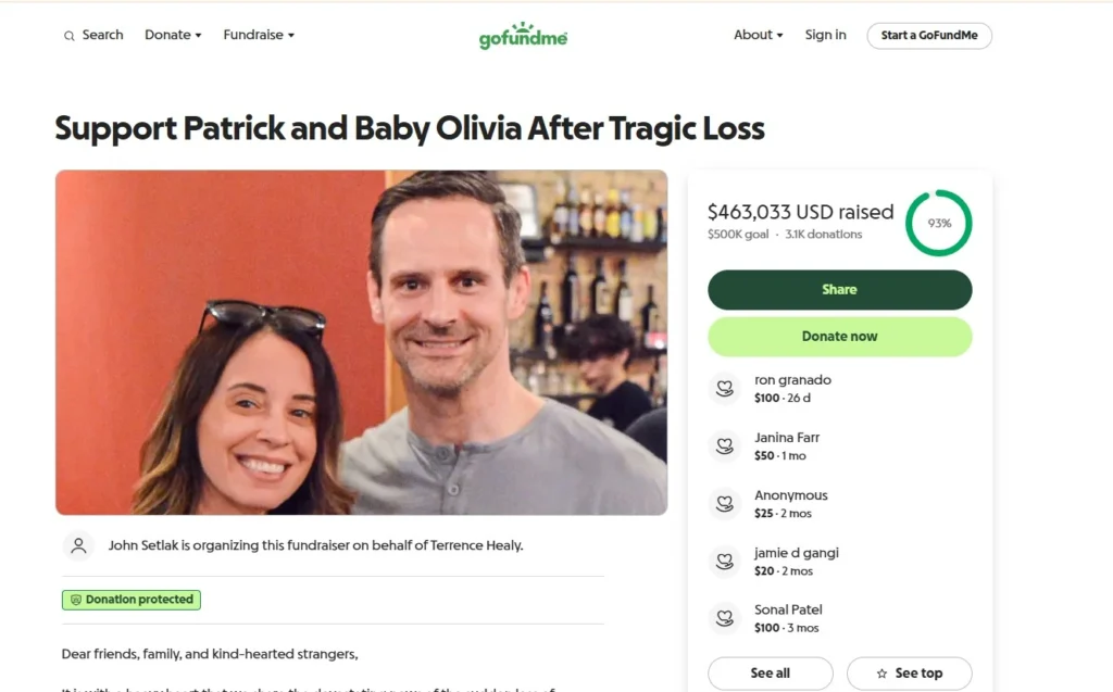 Catherine Holbrook GoFundMe campaign