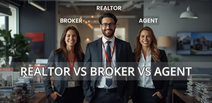 realtor vs broker vs agent